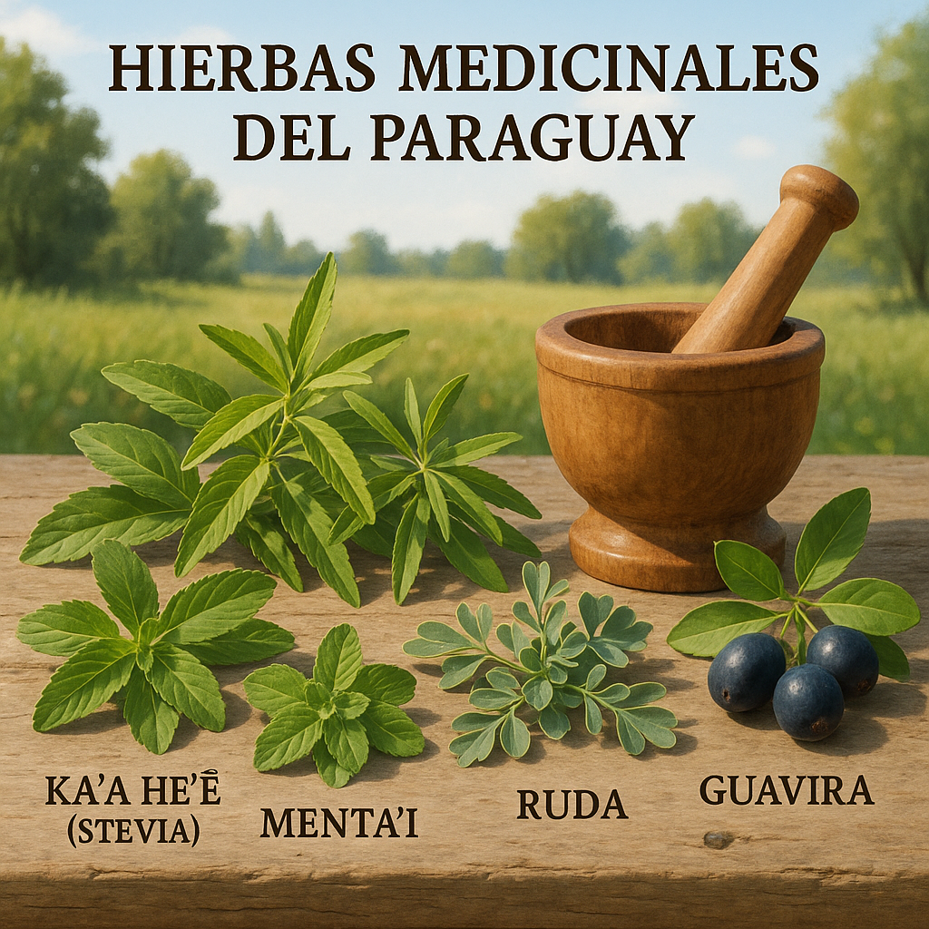 Hierbas medicinales para tereré